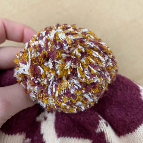 Free People Alpaca My Bags Pom Beanie Hat Nordic - Picture 3 of 5